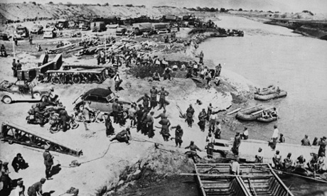 Germany's invasion of Greece near Larissa on 19 April 1941.