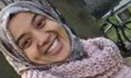 The smiling selfie that Lena Maumoon Abdulqadir sent to her sister before she entered Syria.