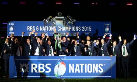 The 2015 Six Nations champions.
