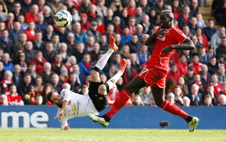 Juan Mata scores his second.