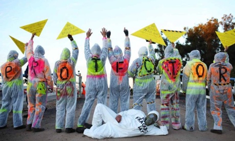 The fight continues: Frackman.