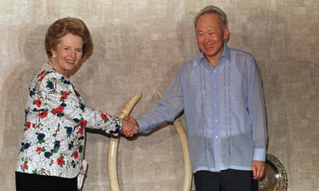 lee kuan yew thatcher