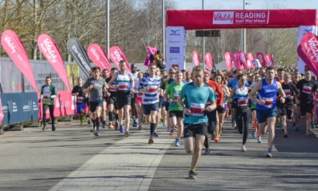 The Reading half marathon, Sunday 22 March 2015