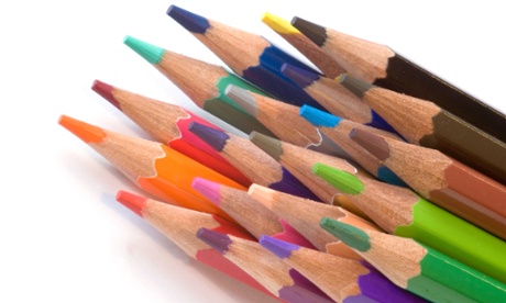 Coloured pencils