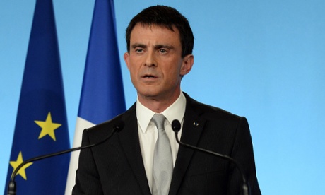 French prime minister Manuel Valls