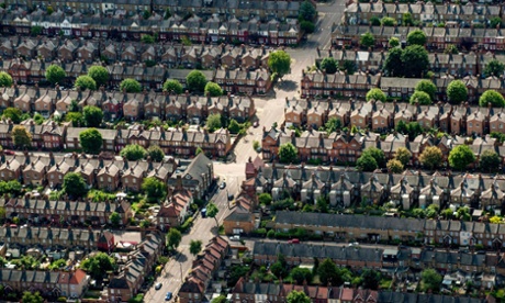 A housing vista in Muswell Hill.