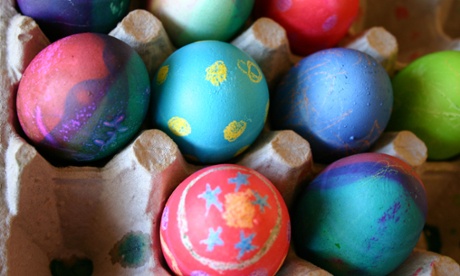 Painted eggs