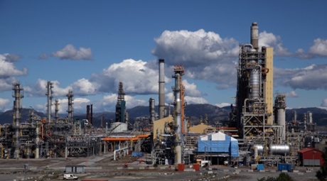 The Mongstad oil and gas refinery