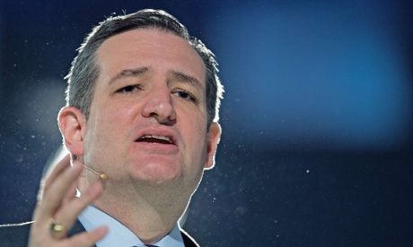 US Senator Ted Cruz(R-TX) delivers remarks announcing his candicacy for the Republican nomination to run for US president March 8, 2015, at Liberty University in Lynchburg, Virginia.  AFP PHOTO/PAUL J. RICHARDSPAUL J. RICHARDS/AFP/Getty ImagesPolitics