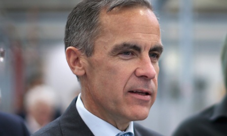 Bank of England governor Mark Carney has warned of the need to be 'vigilant against the risk that low inflation slips into a spiral of falling prices.