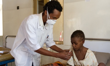 Nine-year-old Emu Debere recovers from tuberculosis at a clinic two hours south of Addis Ababa. Treatment in the country is now free, and new drugs on the market will reduce treatment time.