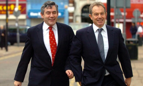 Tony Blair and Gordon Brown