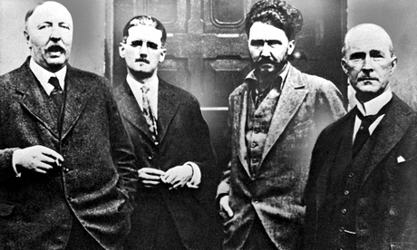 Ford Madox Ford, James Joyce, Ezra Pound and John Quinn