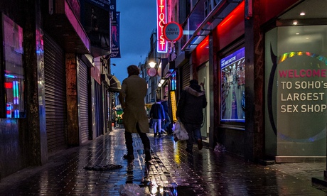 Red light district, London
