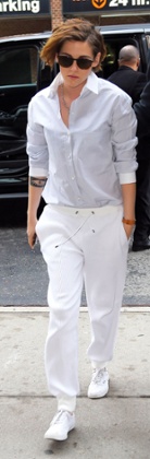 Kristen Stewart does boyish chic in January