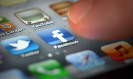 Facebook and Twitter