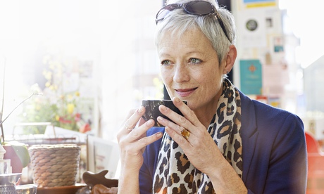 Could a cafe prove a better bet than an internet dating site? (posed by model)