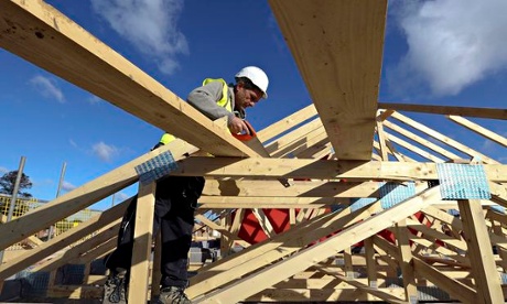 Construction At A Bellway Plc House Building Site Ahead Of Earnings