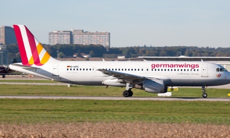 A Germanwings A320 at Stuttgart airport, Germany. Photograph: Xinhua News Agency/Rex