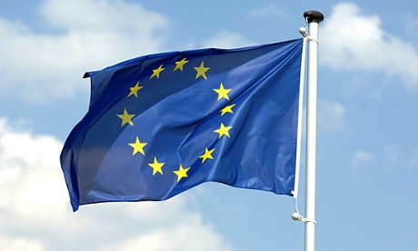 Flag of the European Union.