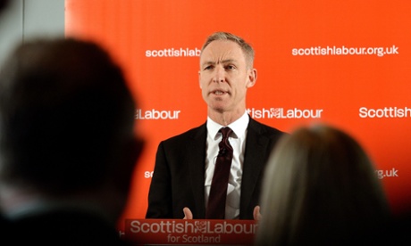 Jim Murphy, the Scottish Labour leader, speaking in the City of London
