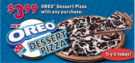 domino's cookie pizza