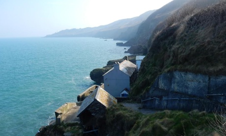 Village of Hallsands in Devon