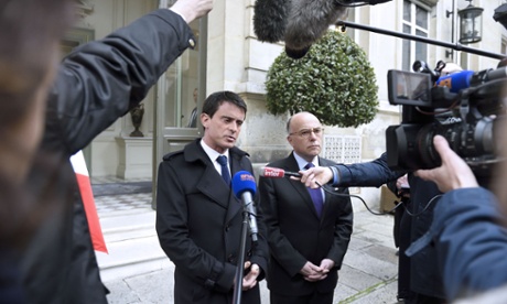 The French prime minister Manuel Valls