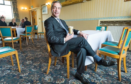 Nigel Farage at Ukip conference, Margate, February 2015