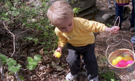 Easter Egg hunt. Jacob Jedlicka takes part in the Independence Parks and Recreation Easter Egg Hunt.