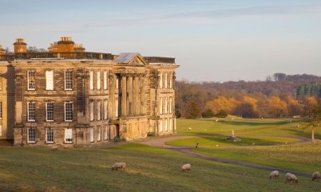 The baroque Calke Abbey.