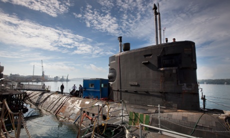 The Royal Navy submarine HMS Tireless at Devonport naval base. Kostrzewa's neighbour Shane Spencer worked as an engineer for Babcock at the naval base.