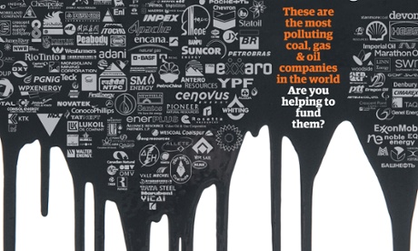 Guardian front for divestment campaign