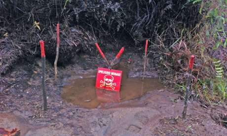 farc mines colombia