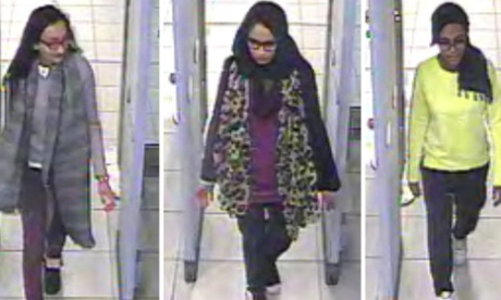 Kadiza Sultana, Shamima Begum and Amira Abase
