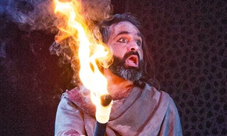 Zubin Varla in Dara at the National Theatre, London. 