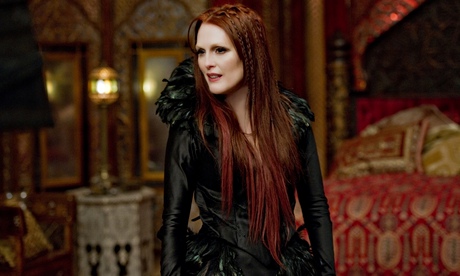 ‘A nice line in feathery collars’: Julianne Moore in Seventh Son.
