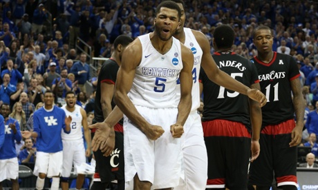 Kentucky guard Andrew Harrison