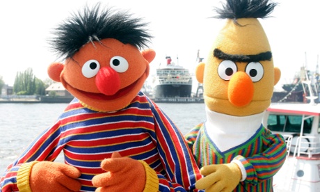 Sesame Street characters Bert and Ernie
