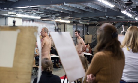 Life drawing class