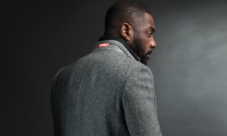 Idris Elba sports Superdry clothes