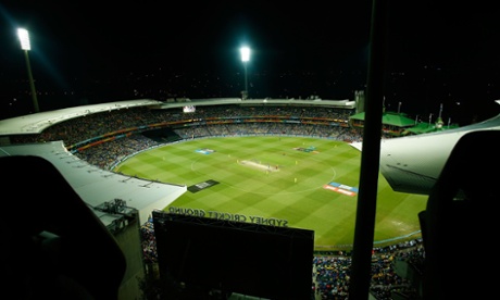 A birds eye view of the action.