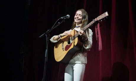 Flo Morrissey performs at Les Inrocks festival in France last year: ‘At festivals, you have to really work it in a different way.’