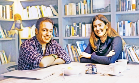 Fernando Casado and Paula García