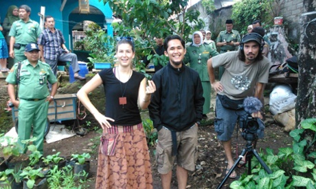 Filming the initiative of urban gardens to promote food sovereignty at the District of Cicendo in Bandung, Indonesia