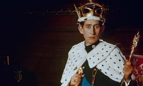 The Prince of Wales dressed in his investiture regalia in 1969.