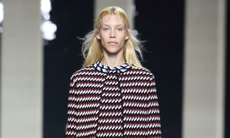 Cardigans on the Christopher Kane SS15 catwalk
