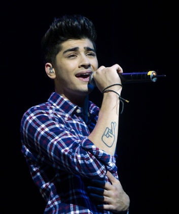 Zayn Malik performing in Wellington in 2012