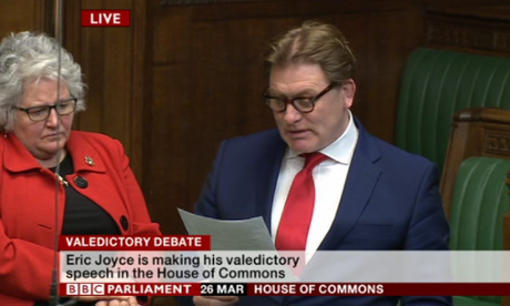 Eric Joyce addresses Commons