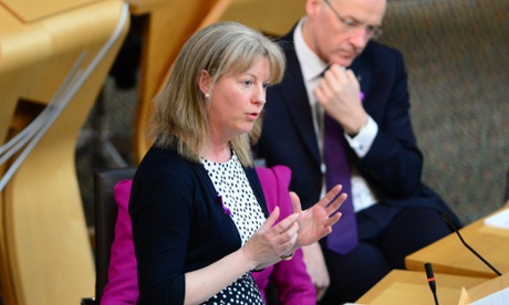 Scottish Cabinet Secretary for Health Shona Robison makes a ministerial statement in the Scottish Parliament after the publication of the Penrose Inquiry on the contaminated blood scanda